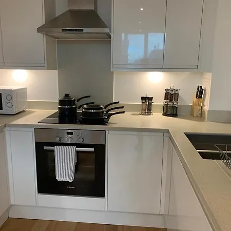 Modern 2 Bed 2 Bath Apartment In Central Croydon!